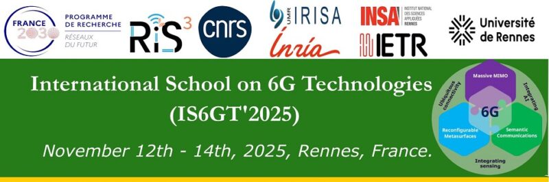  International School on 6G technologies 